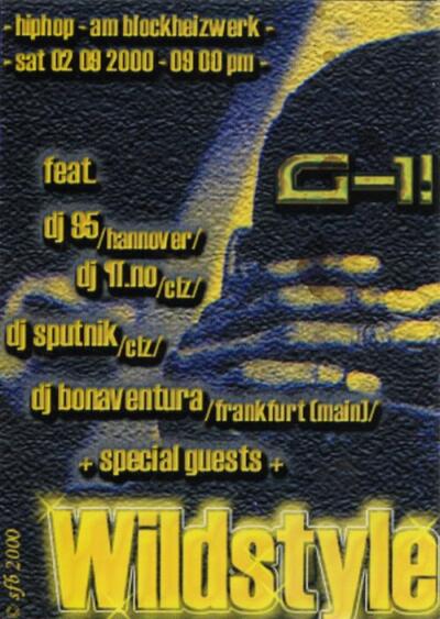 Flyer Ghettofusion 1 - Wildstyle